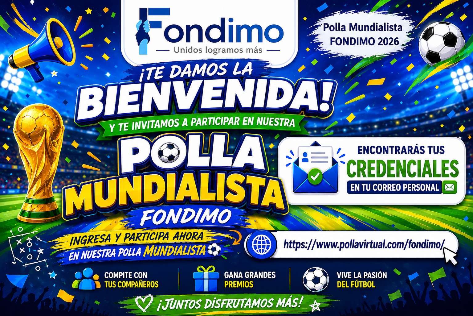 Polla Mundialista FONDIMO 2026
